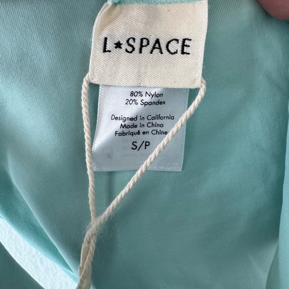 L*SPACE x Hanna Montazami Camacho Classic Bikini Bottom in Bright Teal Green - Picture 12 of 13